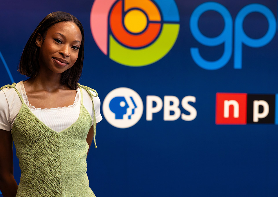 student intern at Gerogia Public Broadcasting