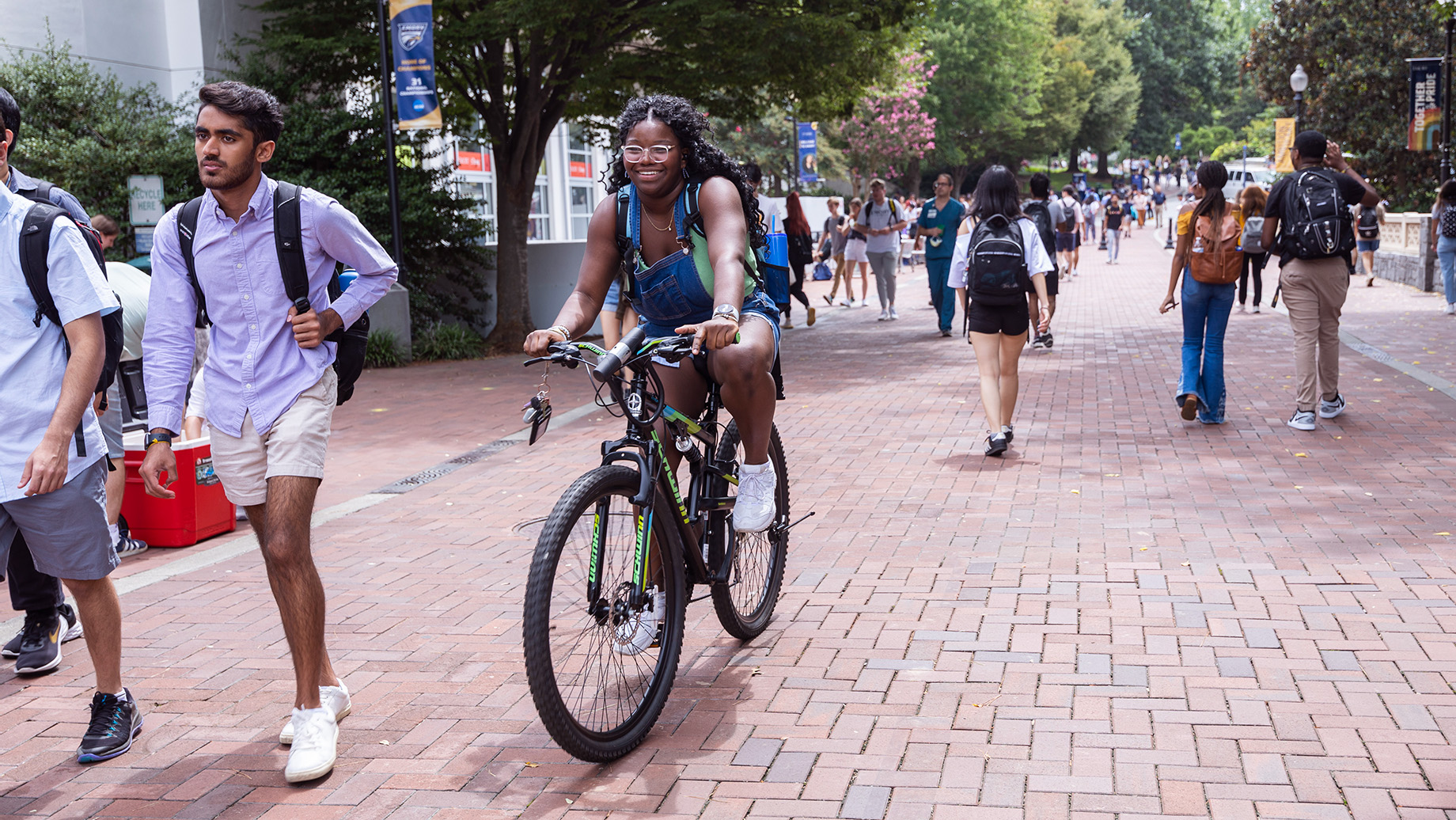 Student Celebrating Admission