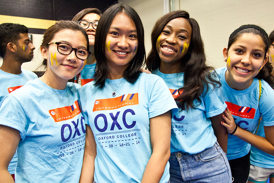 International students at Oxford