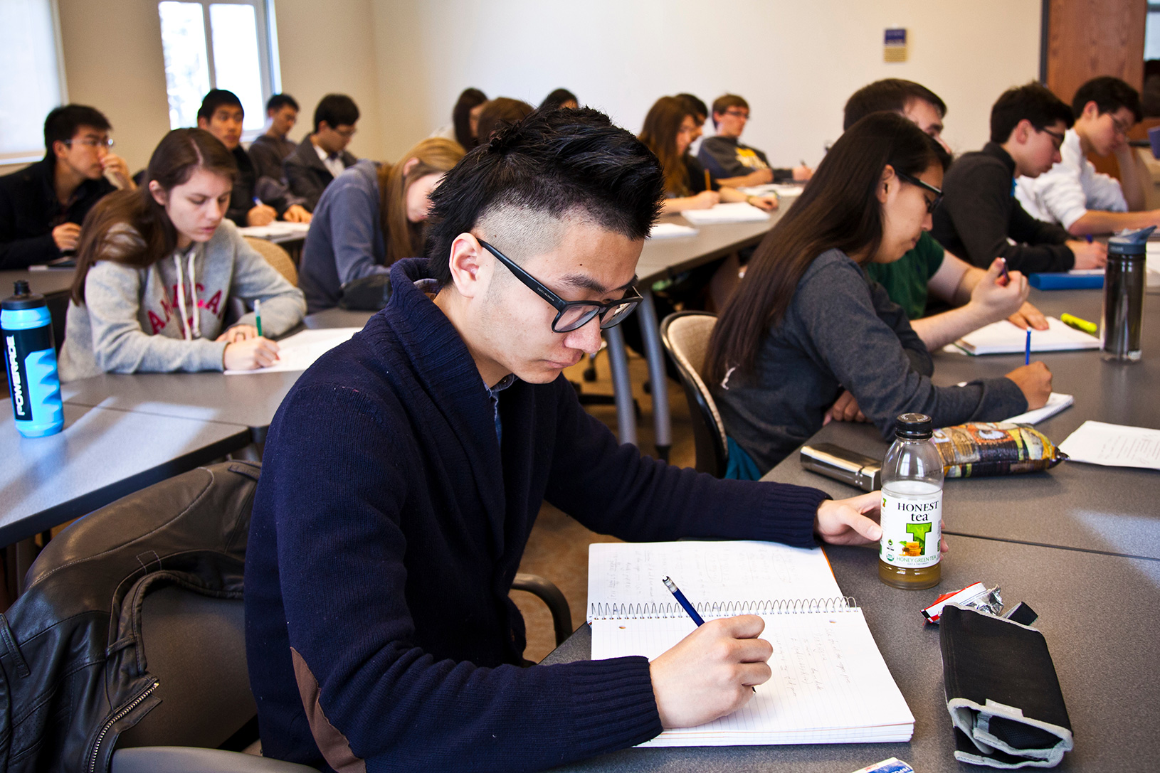 students in classroom